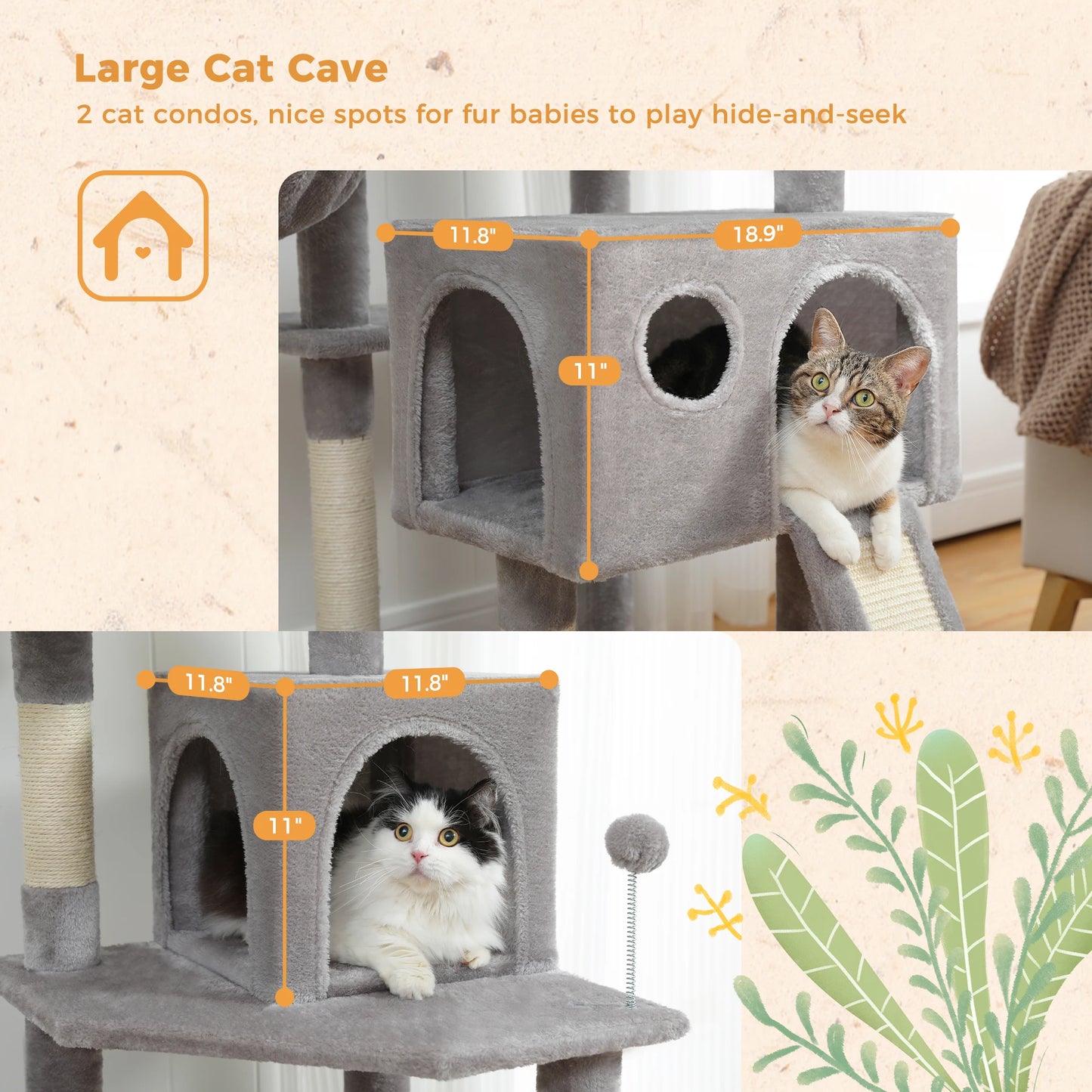 Cat Tree Luxury Cat Towers