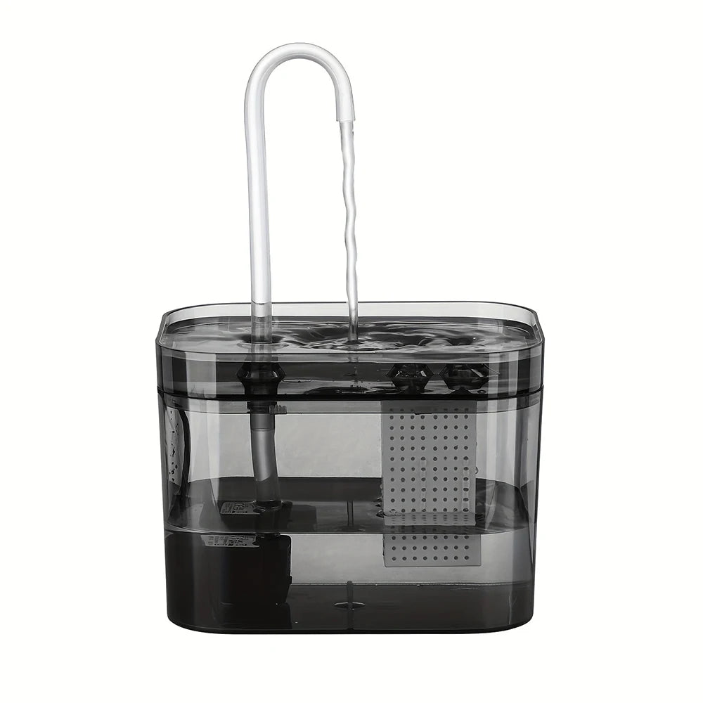 Cat Water Fountain with USB Auto Filter Recirculate