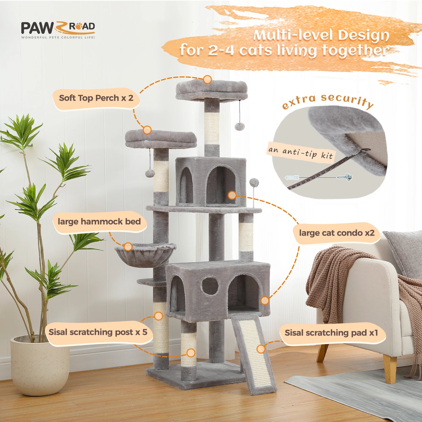 Cat Tree Luxury Cat Towers