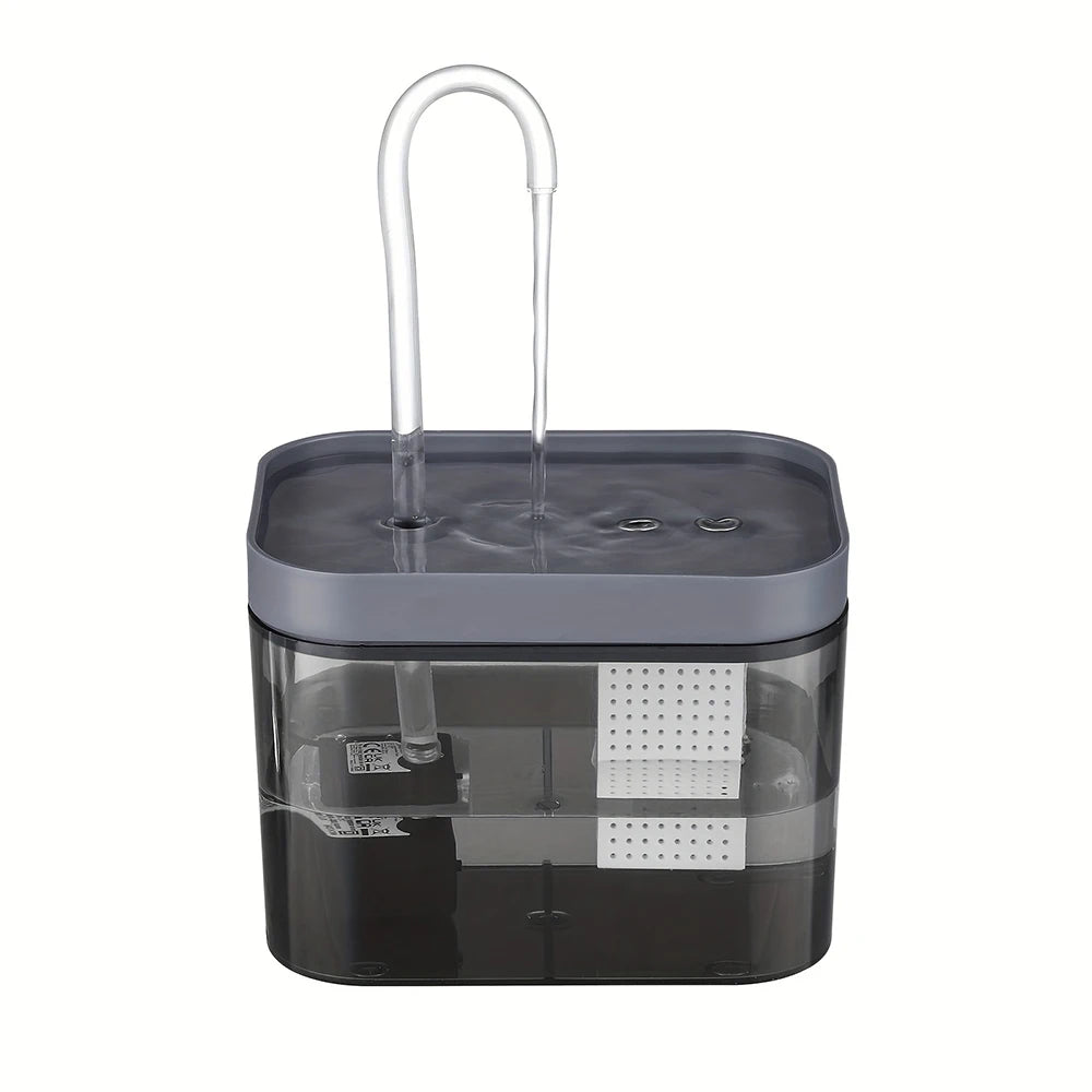 Cat Water Fountain with USB Auto Filter Recirculate