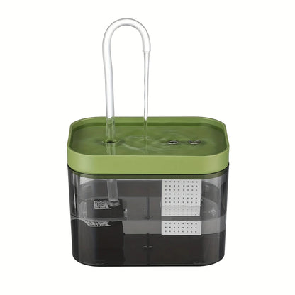 Cat Water Fountain with USB Auto Filter Recirculate
